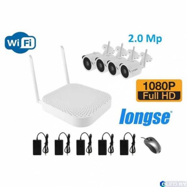 Установка беспроводных WIFI систем видеонаблюдения